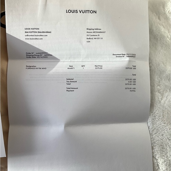 Louis Vuitton Palm Springs PM Monogram Backpack - Picture 14 of 14